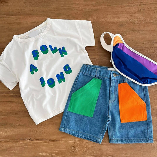 2025 Kids Cartoon Cotton Tee