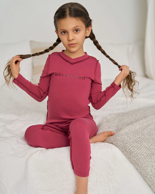 2025 Summer Kids Cotton Stretchy PJs Set