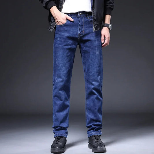 Men's 2025 Straight Fit Stretch Jeans